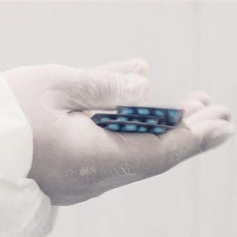 Hands with pills